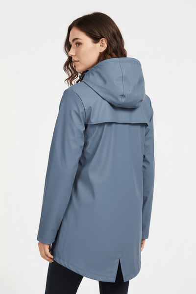 Ashford | Meera – Women’s Waterproof Fleece - Lined Hooded Trench Coat with Tailored Fit - Ashford London Clothing
