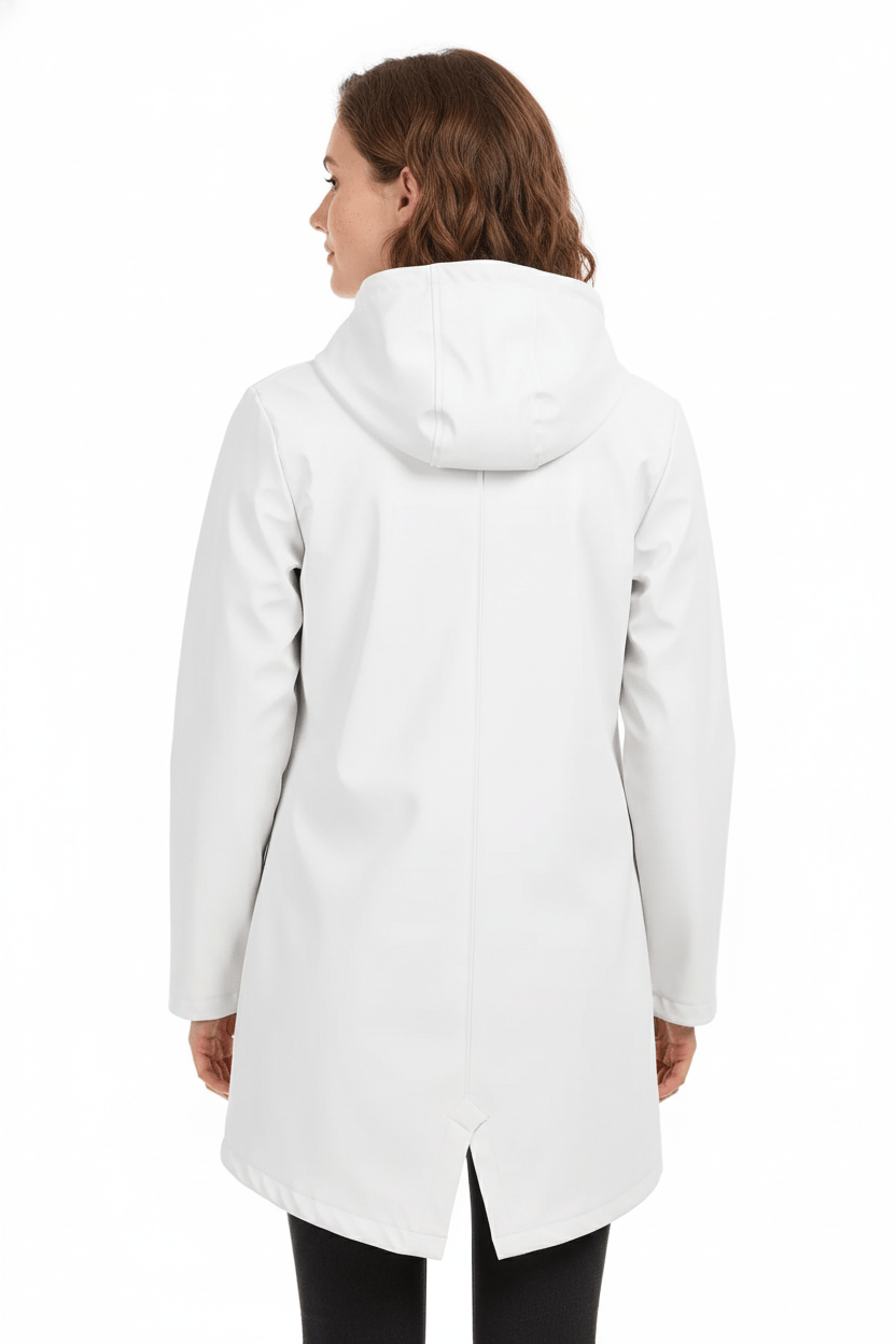 Ashford | Meera – Women’s Waterproof Fleece - Lined Hooded Trench Coat with Tailored Fit - Ashford London Clothing