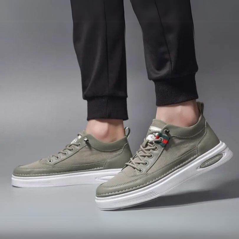 Ashford | Men’s Casual Sneakers – Lace - Up Cushioned Sole Lightweight - Ashford London Clothing