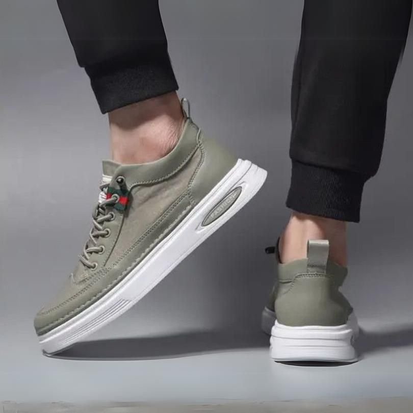 Ashford | Men’s Casual Sneakers – Lace - Up Cushioned Sole Lightweight - Ashford London Clothing