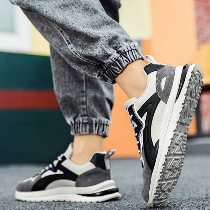 Ashford | Men’s Casual Sneakers – Low - Top Comfortable Fit Lace - Up - Ashford London Clothing