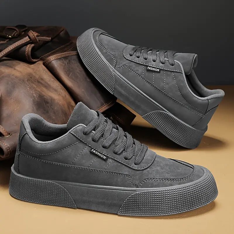 Ashford | Men’s Casual Sneakers – Low - Top Lace - Up Durable Grip Sole - Ashford London Clothing