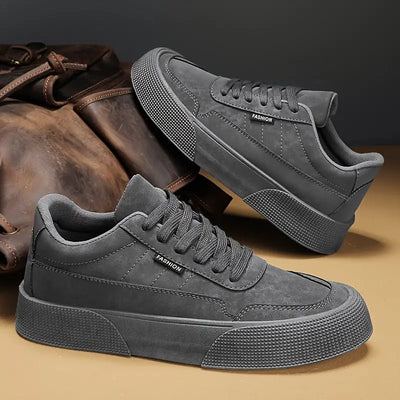 Ashford | Men’s Casual Sneakers – Low - Top Lace - Up Durable Grip Sole - Ashford London Clothing