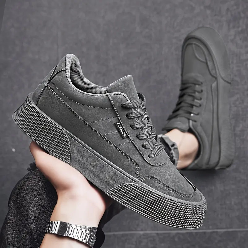 Ashford | Men’s Casual Sneakers – Low - Top Lace - Up Durable Grip Sole - Ashford London Clothing