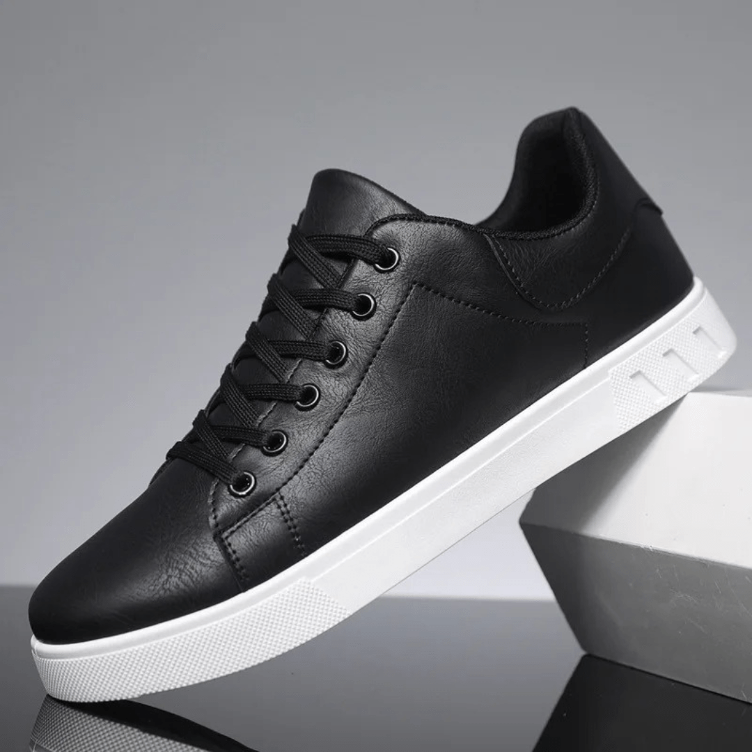 Ashford | Men’s Casual Sneakers – Synthetic Leather Low - Top - Ashford London Clothing