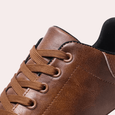 Ashford | Men’s Casual Sneakers – Synthetic Leather Low - Top - Ashford London Clothing