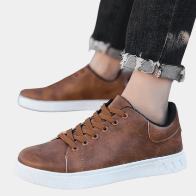 Ashford | Men’s Casual Sneakers – Synthetic Leather Low - Top - Ashford London Clothing
