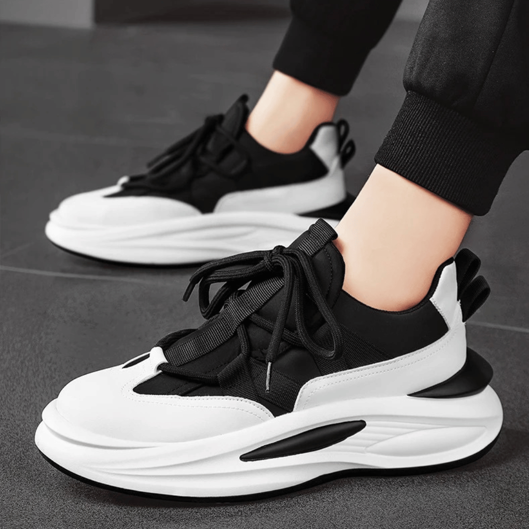 Ashford | Men’s Chunky Sneakers – Cushioned Sole Sporty Design - Ashford London Clothing