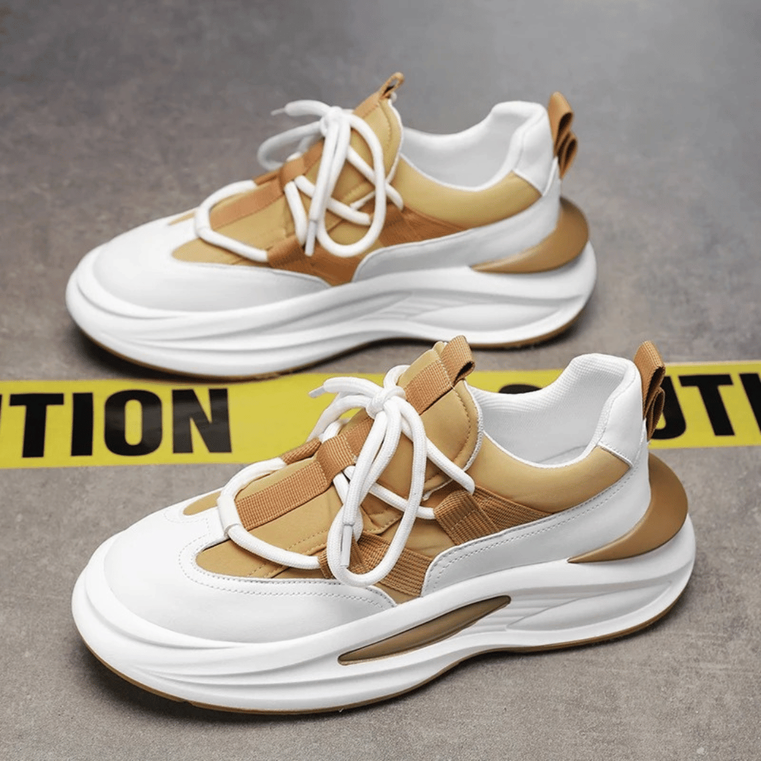 Ashford | Men’s Chunky Sneakers – Cushioned Sole Sporty Design - Ashford London Clothing