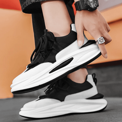 Ashford | Men’s Chunky Sneakers – Cushioned Sole Sporty Design - Ashford London Clothing