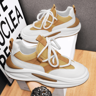 Ashford | Men’s Chunky Sneakers – Cushioned Sole Sporty Design - Ashford London Clothing