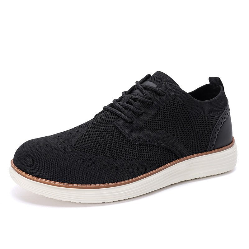 Ashford | Men’s Dress Shoes – Knit Upper Lace - Up Cushioned Sole - Ashford London Clothing