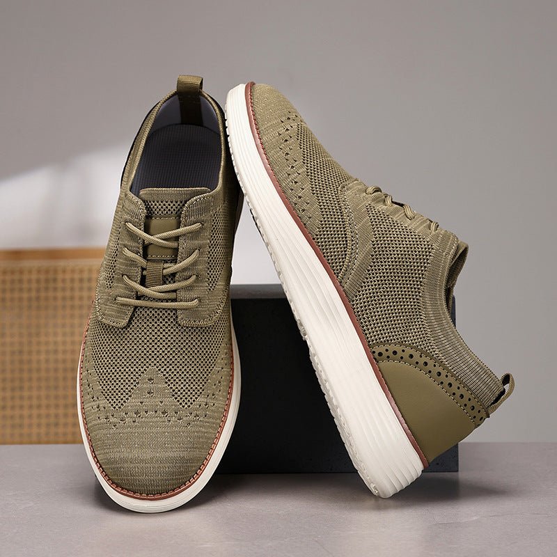Ashford | Men’s Dress Shoes – Knit Upper Lace - Up Cushioned Sole - Ashford London Clothing