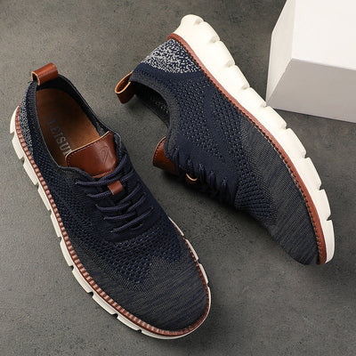 Ashford | Men’s Knit Sneakers – Lightweight Breathable Casual Shoes - Ashford London Clothing