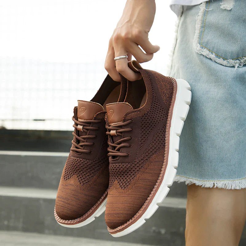 Ashford | Men’s Knit Sneakers – Lightweight Breathable Casual Shoes - Ashford London Clothing