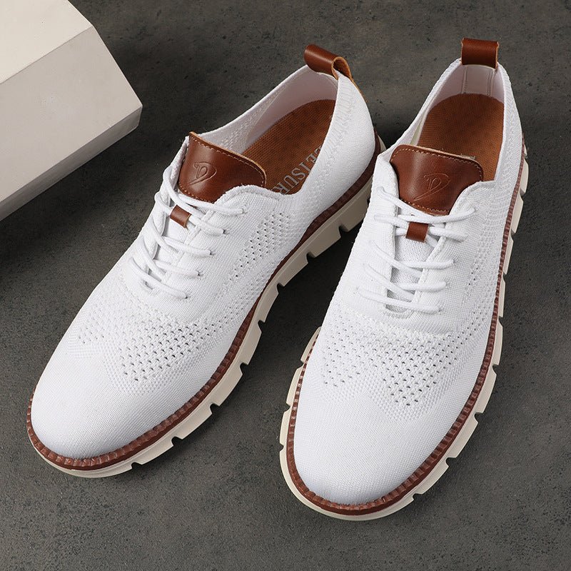 Ashford | Men’s Knit Sneakers – Lightweight Breathable Casual Shoes - Ashford London Clothing