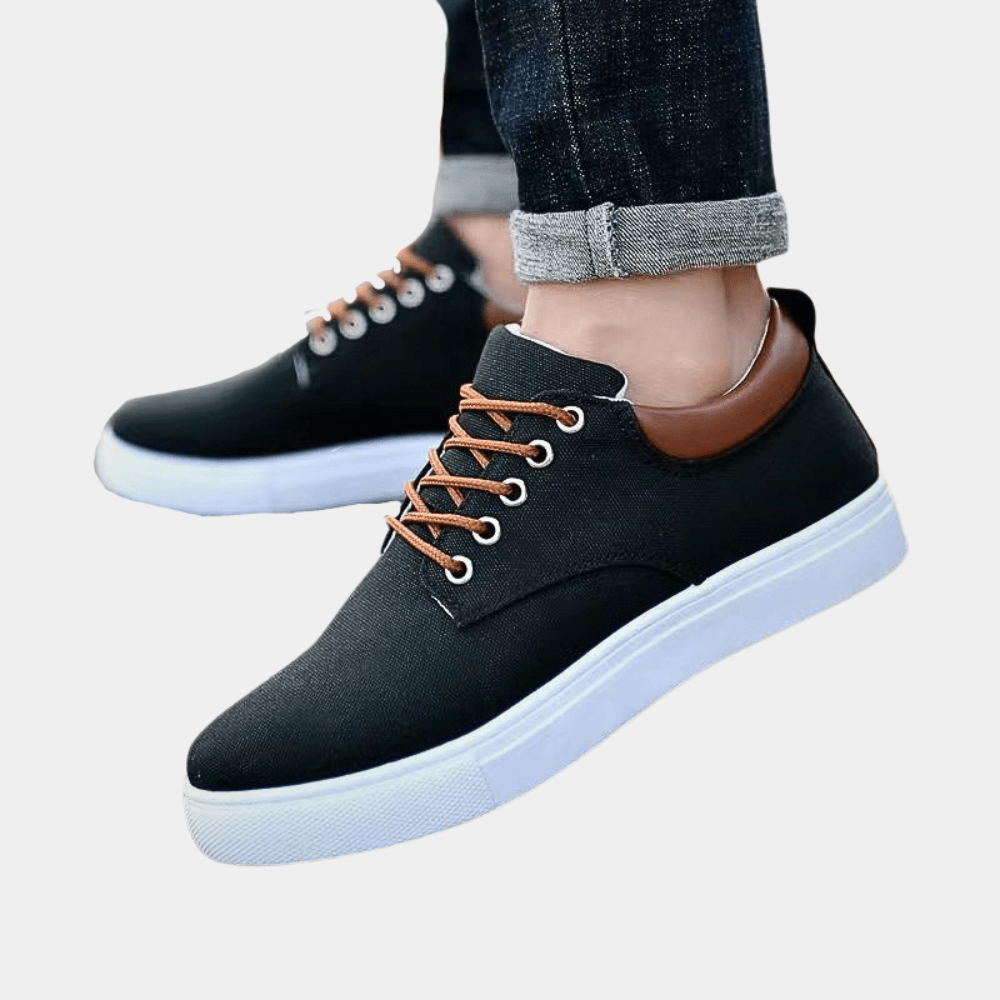Ashford | Men’s Low - Top Casual Shoes – Breathable Material Blend – Slim Fit - Ashford London Clothing