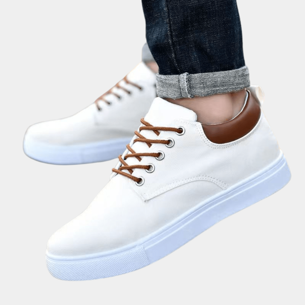 Ashford | Men’s Low - Top Casual Shoes – Breathable Material Blend – Slim Fit - Ashford London Clothing