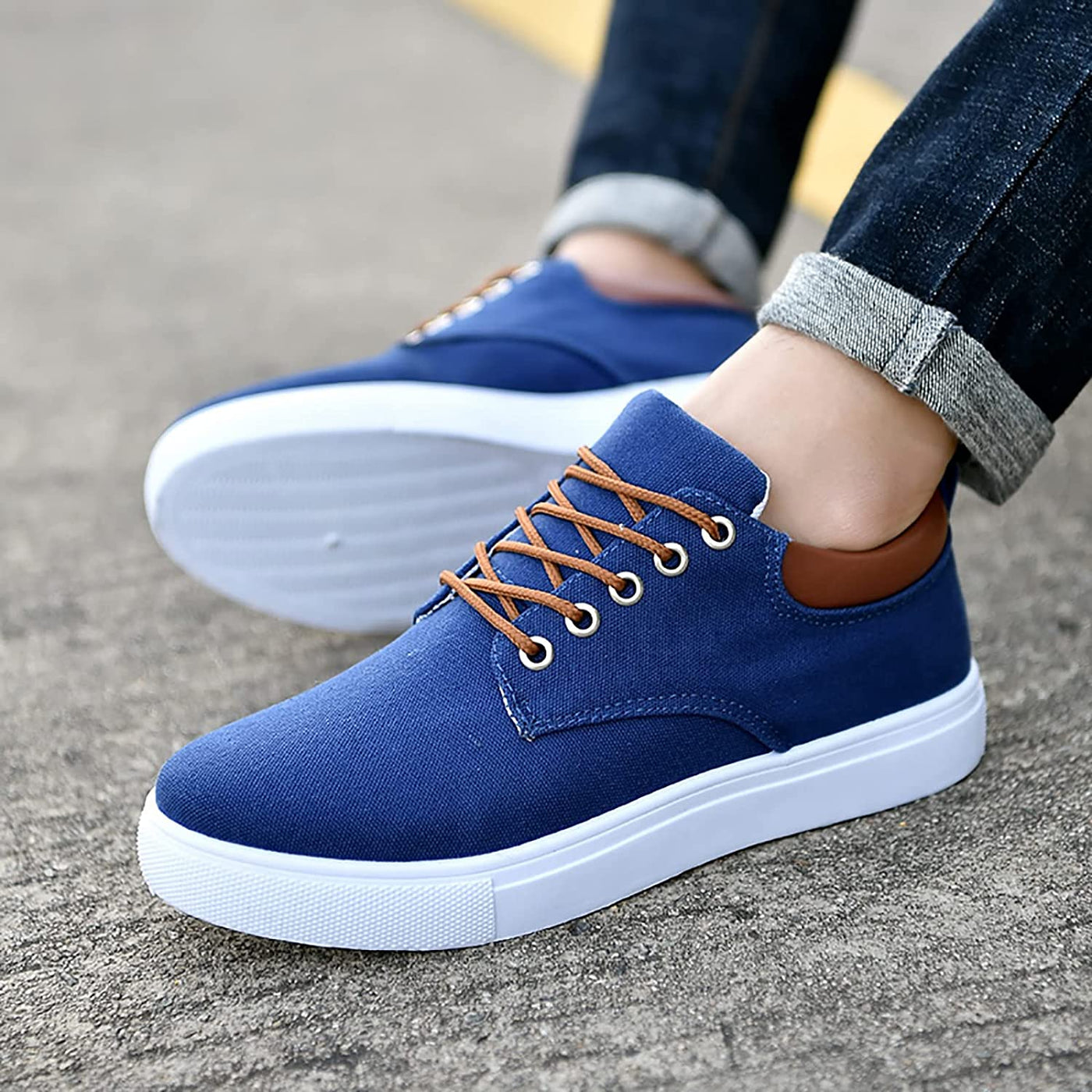Ashford | Men’s Low - Top Sneakers – Breathable Blend – Lace - Up Fit - Ashford London Clothing