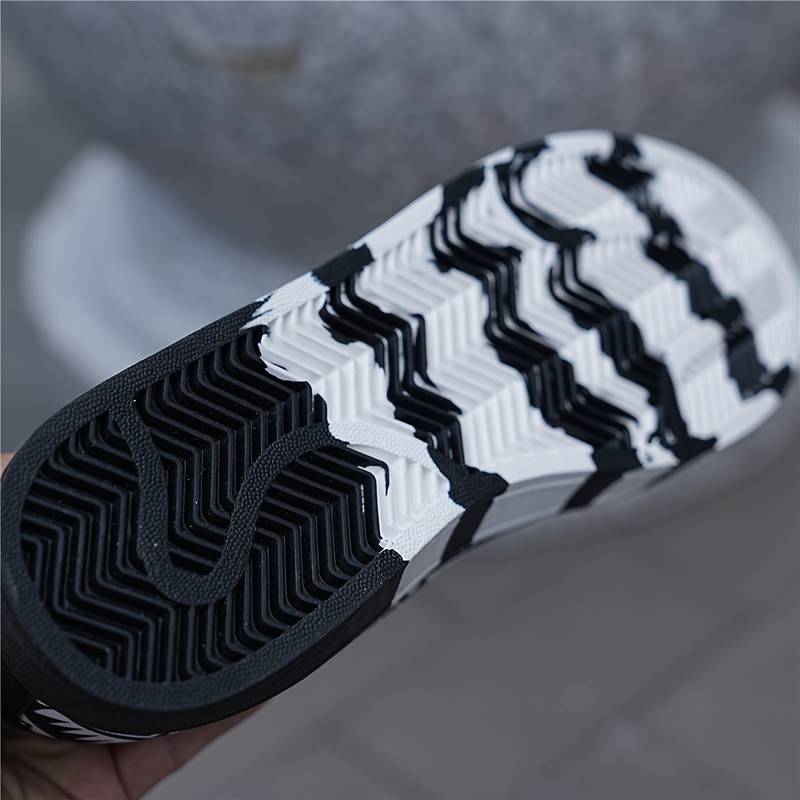 Ashford | Men’s Low - Top Sneakers – Geometric Canvas Upper – Rubber Sole - Ashford London Clothing