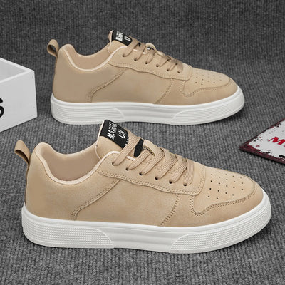Ashford | Men’s Low - Top Sneakers – Suede Upper – Perforated Detail - Ashford London Clothing