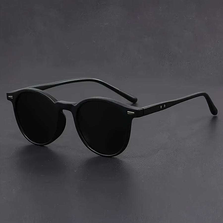 Ashford | Men’s Round Frame Sunglasses – Retro Style – Lightweight & Durable - Ashford London Clothing