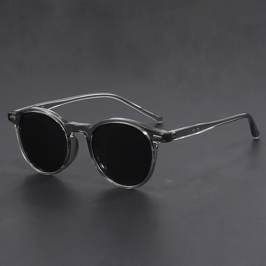 Ashford | Men’s Round Frame Sunglasses – Retro Style – Lightweight & Durable - Ashford London Clothing