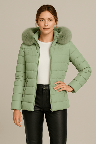Ashford | Merina – Women’s Quilted Insulated Tailored Fit Parka Coat - Ashford London Clothing