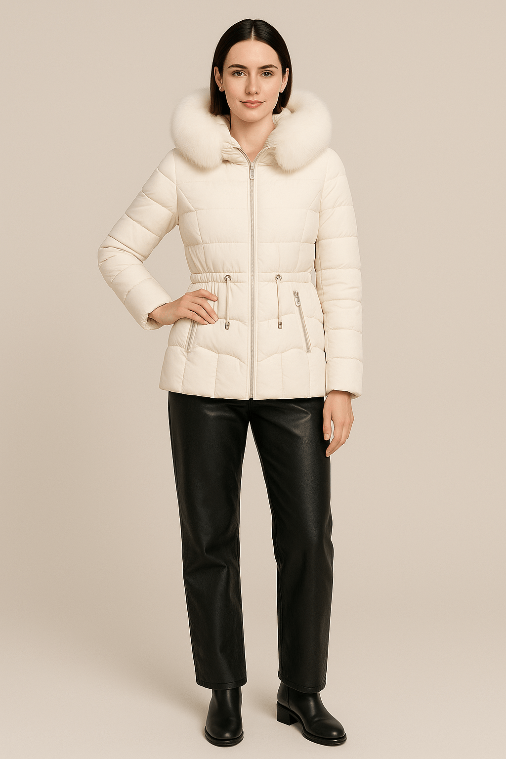 Ashford | Merina – Women’s Quilted Insulated Tailored Fit Parka Coat - Ashford London Clothing