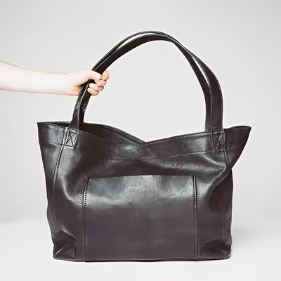 Ashford | Mireille – Women’s Oversized Tote Bag – Leather – Minimalist Design – Shoulder Carry – Spacious - Ashford London Clothing