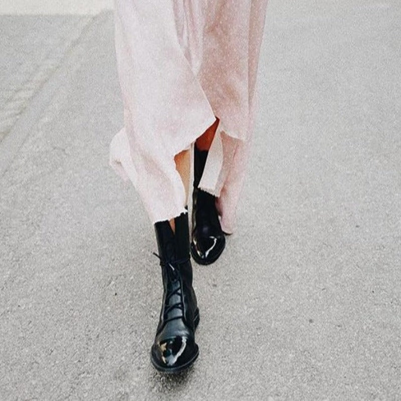 Ashford | Odette – Women’s Vegan Leather Ankle Boots with Pointed Toe & British Style - Ashford London Clothing
