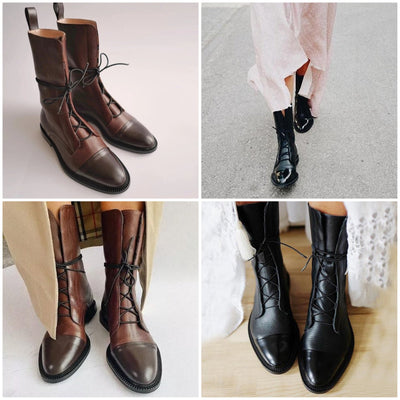 Ashford | Odette – Women’s Vegan Leather Ankle Boots with Pointed Toe & British Style - Ashford London Clothing