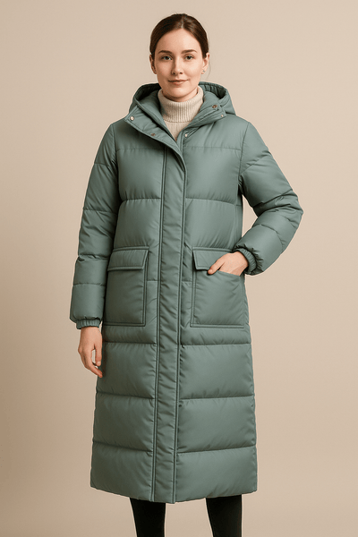 Ashford | Piper – Women’s Oversized Long Quilted Puffer Jacket with Hood - Ashford London Clothing