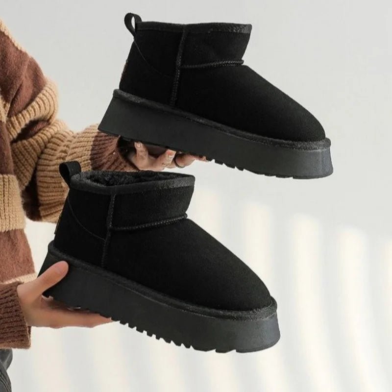 Ashford | Romina – Women’s Suede - Look Ankle Boots with Plush Lining & Rugged Sole - Ashford London Clothing