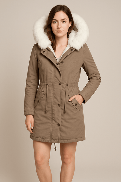 Ashford | Ronja – Women’s Long Sleeve Warm Winter Coat - Ashford London Clothing