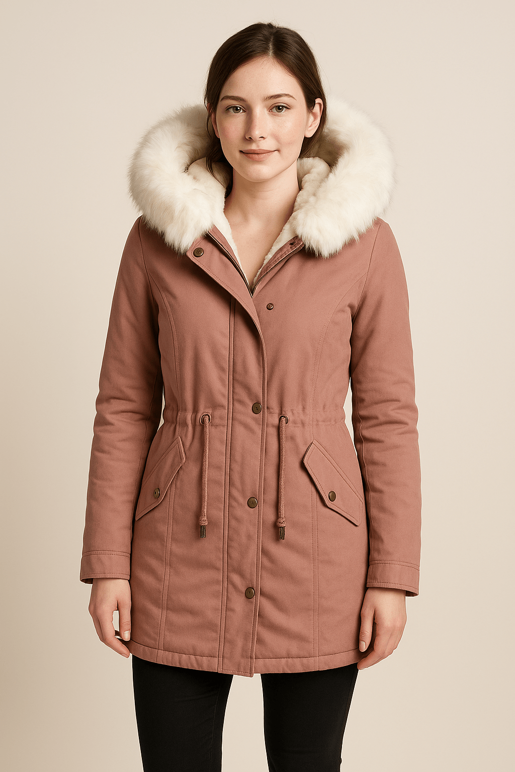 Ashford | Ronja – Women’s Long Sleeve Warm Winter Coat - Ashford London Clothing