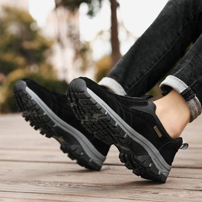 ASHFORD | Russel Men’s Casual Slip - On Shoes with Suede Upper - Ashford London Clothing