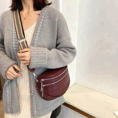 Ashford | Sabine – Women’s Shoulder Bag – Faux Leather – Structured Design – Adjustable Crossbody Strap - Ashford London Clothing