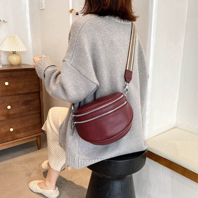 Ashford | Sabine – Women’s Shoulder Bag – Faux Leather – Structured Design – Adjustable Crossbody Strap - Ashford London Clothing
