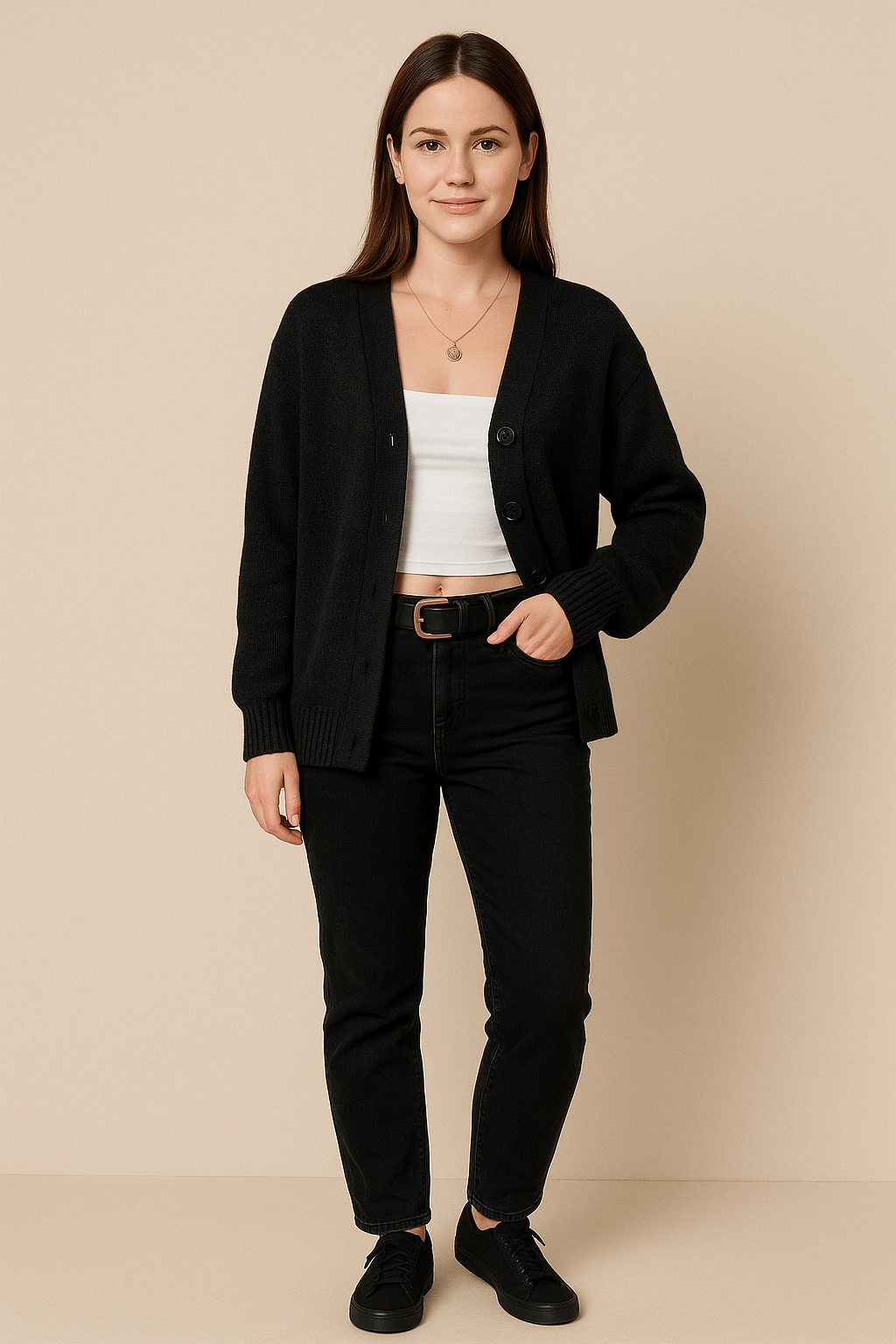 Ashford | Salla – Women’s Hooded Wool Blend Knit Vest with Button Front - Ashford London Clothing