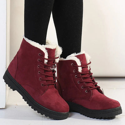 Ashford | Sanni – Women’s Plush Lined Boots – Low Heel, Cozy & Stylish - Ashford London Clothing