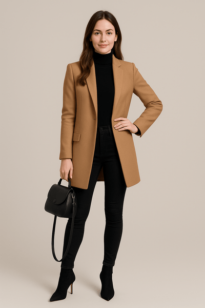 Ashford | Selina – Women’s Tailored Fit Formal Full - Length Trench Coat - Ashford London Clothing