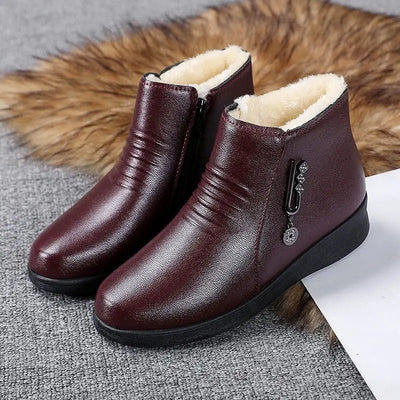 Ashford | Sienna – Women’s Ankle Boots with Metallic Detail, Side Zip & Plush Lining - Ashford London Clothing