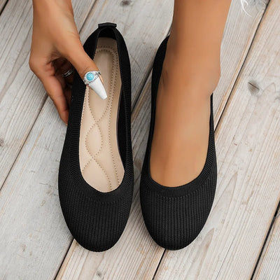 Ashford | Signe – Women’s Loafers – Knit Fabric Slip - On with Orthopedic Support - Ashford London Clothing