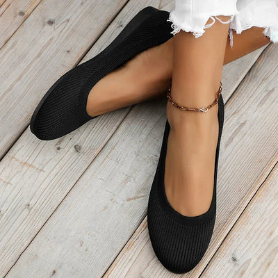 Ashford | Signe – Women’s Loafers – Knit Fabric Slip - On with Orthopedic Support - Ashford London Clothing