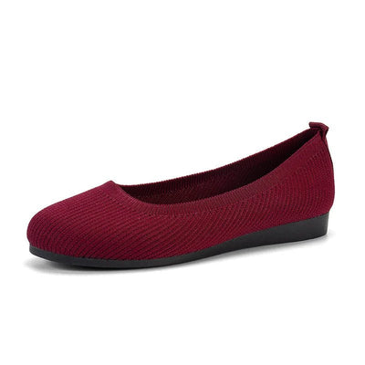 Ashford | Signe – Women’s Loafers – Knit Fabric Slip - On with Orthopedic Support - Ashford London Clothing