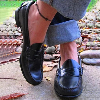 Ashford | Signe – Women’s Smooth Leather Orthopaedic Moccasin Loafers - Ashford London Clothing