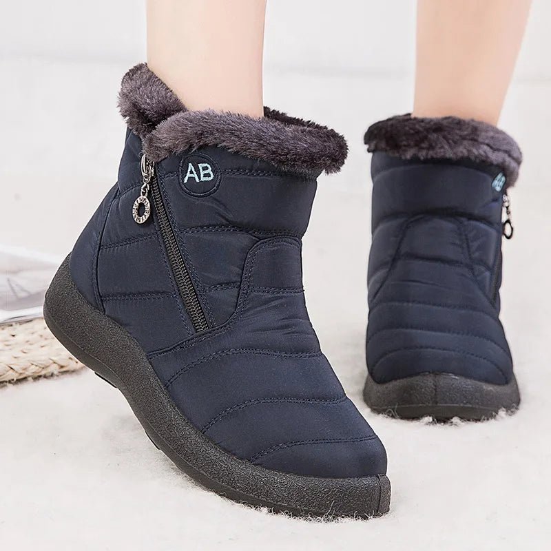 Ashford | Sigrid – Women’s Casual Ankle Boots with Fur Lining - Ashford London Clothing