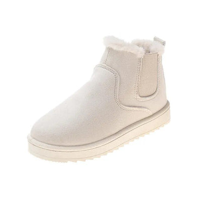 Ashford | Sigrid – Women’s Fluffy Thermal Slip - On Snow Boots with Fleece Lining - Ashford London Clothing