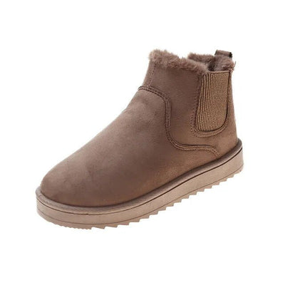 Ashford | Sigrid – Women’s Fluffy Thermal Slip - On Snow Boots with Fleece Lining - Ashford London Clothing